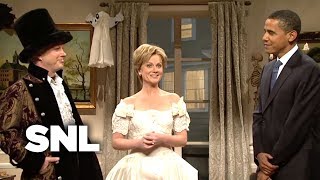 The Clintons Halloween Party  SNL [upl. by Nnylarat]