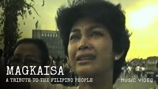 Magkaisa  Virna Lisa 1986 EDSA People Power Revolution CC [upl. by Ikaz294]