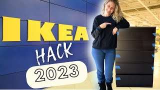 DIY IKEA HACKS 2023 Affordable MALM Dresser Furniture Hacks [upl. by Ladnek93]