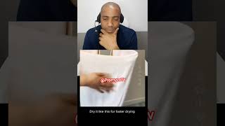 Tips on how to dry your clothesshorts lifehacks viralvideo trending fyp foryou promycetv [upl. by Ynamrej]