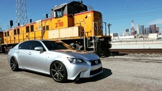 Lexus GS 350 F Sport on 20quot Vossen VVSCV7 Concave Wheels  Rims [upl. by Eniarda]