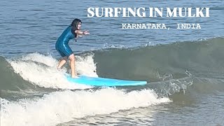 Surfing in Mulki [upl. by Arrol390]