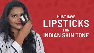 Perfect Lipstick Shades for Indian Skin Tones  Lipsticks for Dusky Skin [upl. by Molli]