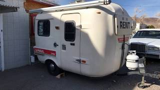 UHaul 13 Fiberglass Travel Trailer CT13 1984 [upl. by Nodyarb]