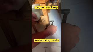 Ingco FClampwoodworking easywoodtools woodworkingtools ingcotools woodworkingprojects shorts [upl. by Elamrej]