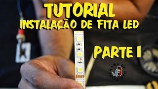 TUTORIAL InstalaçãoSoldagem de Fita Led na Marquee de um Arcade 1ª Parte [upl. by Wallache384]