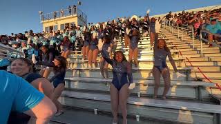 Clarksburg HS Majorette amp Band Performance at 914 Home Game [upl. by Nagard]