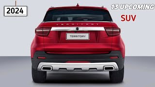 INDIA में LAUNCH होगी 13 NEW SUV IN 2024  13 UPCOMING SUV 2024 [upl. by Erbma72]