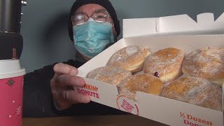 ASMR Eating a Dunkin Breakfast [upl. by Hillery941]