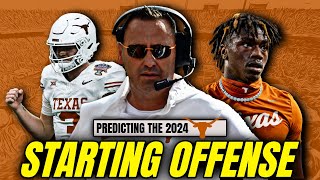 Who Starts on Offense in 2024  Texas Longhorns  OTF [upl. by Soiritos]