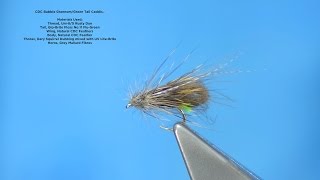 Tying the CDC Bubble GrannomGreen Tail Caddis by Davie McPhail [upl. by Alusru]