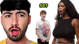 Teens Try Guessing People’s Ages [upl. by Sorac]