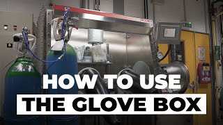 How to use the glove box  Chemistry laboratory 2 [upl. by Odrareg]