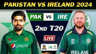 PAK VS IRE 2nd T20  DUBLIN LIVE COMMENTARY  PAKISTAN vs IRELAND 2nd T20 LIVE  IRE BAT [upl. by Siver160]