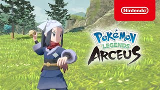 Pokémon Legends Arceus – Extended gameplay video Nintendo Switch [upl. by Nylsoj]