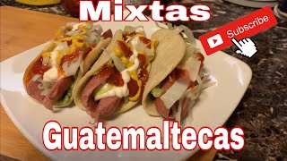 Receta fácil 🤤Mixtas guatemaltecas comida rica y económicas [upl. by Lorelie]