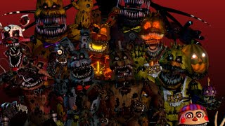 fnaf ucn al nightmare animatronics jumpscares [upl. by Keely117]