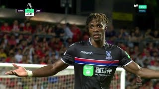 Wilfried Zaha Vs West Brom HD 720p 22072017 [upl. by Vinna]