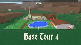 Lumber Tycoon 2  Base Tour 4 Outdoor Base Updated [upl. by Steffie414]