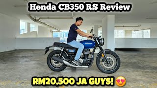 Honda CB350 RS 2024 Malaysia  MODERN RETRO  CLASSIC  REVIEW [upl. by Molloy]