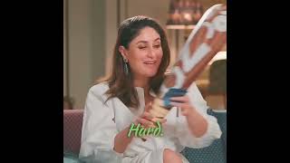 Bol ya Bowl  Kareena Kapoor Khan  Neha Dhupia  kareenakapoorkhan interview nofilterneha [upl. by Decca]