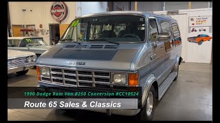 1990 Dodge Ram Van B250 Conversion CC10524 For Sale 17990 [upl. by Jemena]