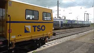 VSOE et autres trains en gare de Aulnoye Aymeries et de Fourmies le 14 avril 2022 [upl. by Rita860]