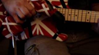 EVH 5150 Poundcake drill with my 87 Kramer 5150 guitar [upl. by Annahael]