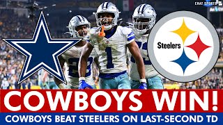 Dallas Cowboys And Dak Prescott TOTALLY REDEEM THEMSELVES In 2017 Win Over Pittsburgh Steelers [upl. by Aibos]