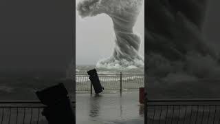 Powerful storm winds tornado weather naturaldisaster tornadodamage storm tornadousa [upl. by Kinson]