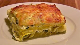 LasagneGemüselasagne mit Ricotta SauceGemüse LasagneGemüseauflauf [upl. by Boothman]