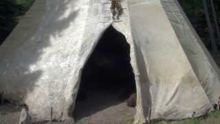 Buffalo Hide Tipi [upl. by Amri]