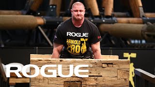 Timber Carry Highlights  Arnold Strongman Classic 2020  Event 5 [upl. by Anama]