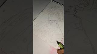 Zenitsu outline tutorial 😨 Anime drawing artist artiststruggles [upl. by Uis531]