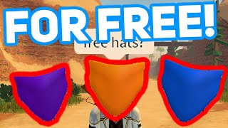 How to get FREE hats Roblox The Wild West [upl. by Laris21]