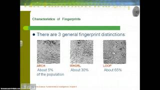 Forensic Fingerprint Analysis [upl. by Feodore]