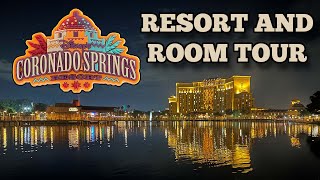 Come On A Tour Of Disneys Coronado Springs Resort And See A Gran Destino Tower Room [upl. by Reisinger]