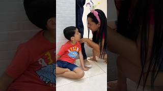 Hurt hand prank with cute kid 💢💫🖐🏻🤕👶🏻❤️👧🏻🤣 [upl. by Llegna]