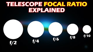 Telescope Focal Ratio Explained [upl. by Einnej]