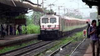 Indias Fastest Rajdhani On A Mission To Make A New Record [upl. by Chari]