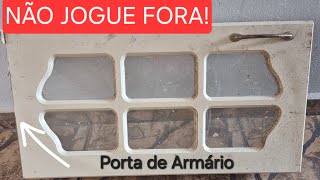 IDEIAS LINDAS DA RECICLAGEM FAÇA VOCÊ MESMO DIY portas e Latas [upl. by Jeunesse]