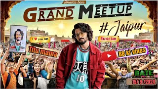 Bhuvan bam  Grand Meet up in Jaipur  by nonstop 4yj [upl. by Sucramed981]