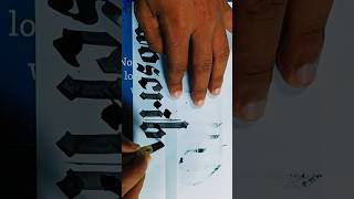 Easy calligraphy writing 🙏 shorts shortsfeed shortvideo trending viralvideo HanaCallista [upl. by Navaj]