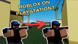 PLAYSTATION ROBLOX IS LAGGY [upl. by Anerok]