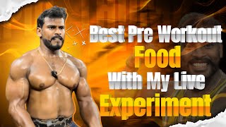 Best pre workout food அ கண்டுபிடிச்சிட்டேன் 🍑  pumping  energy  light [upl. by Eednas]