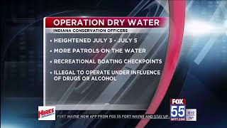 Indiana DNR to resume ‘Operation Dry Water’ for Independence Day weekend [upl. by Kaspar319]