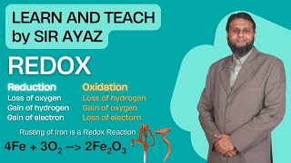 REDOX VIDEO2 SYLLABUS CODE 5070 amp 0620 O Level Chemistry [upl. by Awjan]