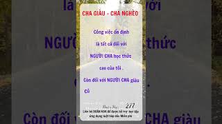 Cha giàu cha nghèo đoànhoa baihoccuocsong [upl. by Tray720]