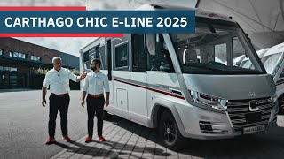 Der neue Carthago chic eline 2025 😍 Premium Wohnmobil mit neuem Design [upl. by Nosyrb]