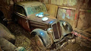 1939 DKW Barn Find Rescue After 60 Years at the Junkyard [upl. by Everest25]